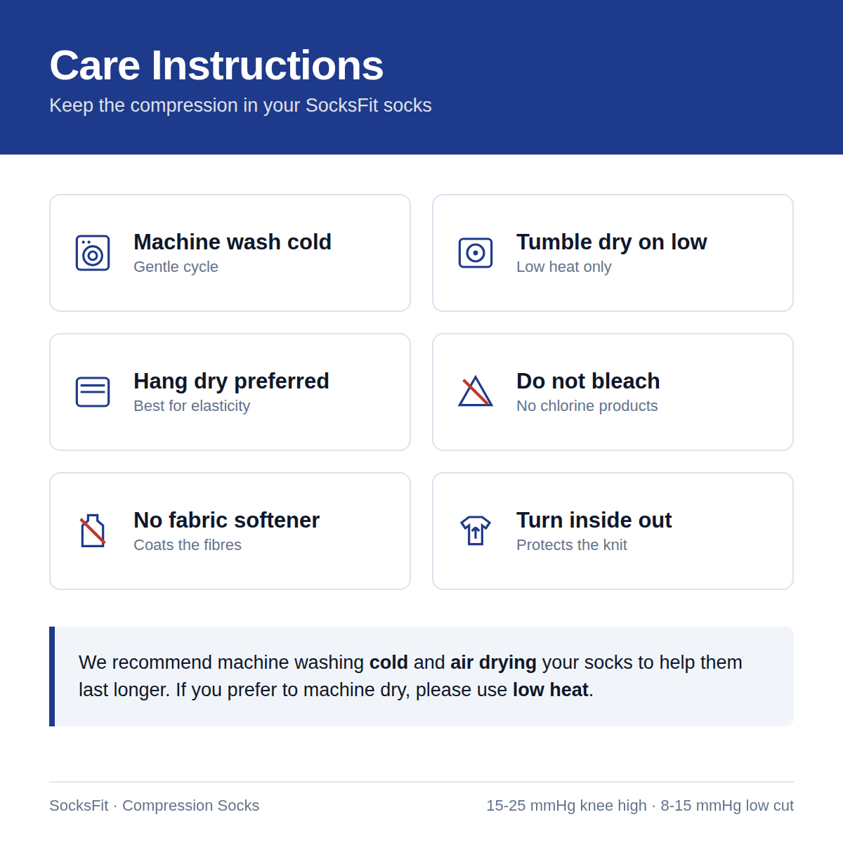 Care instructions: machine wash cold, tumble dry on low, hang dry preferred